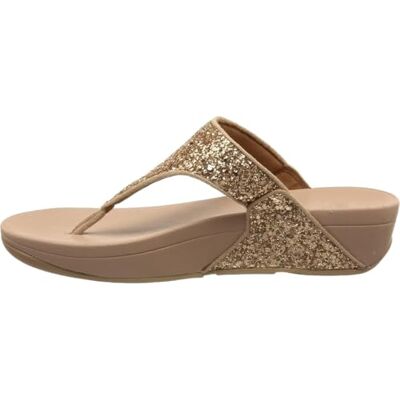 Fitflop Lulu Glitter Toe-thongs Femme Tongues, rose gold, 40 EU Fitflop Lulu Glitter Toe-thongs Femme Tongues, rose gold, 40 EU