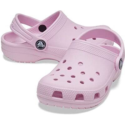 Crocs Classic Clog K Mixte enfant Sabots, Ballerina Pink, 28/29 EU Crocs Classic Clog K Mixte enfant Sabots, Ballerina Pink, 28/29 EU