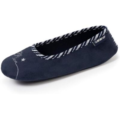 Isotoner Chaussons pantoufles Ballerines fille très confortables, faciles à enfiler Isotoner Chaussons pantoufles Ballerines fille très confortables, faciles à enfiler