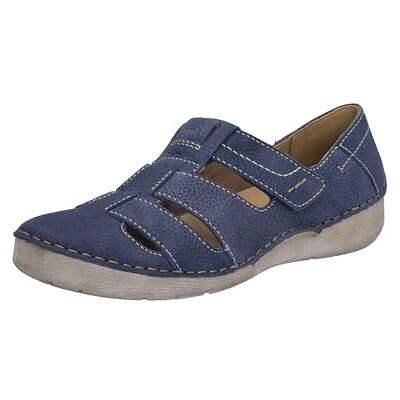 Josef Seibel Chaussures Velcro pour femme Fergey 59, largeur G (normal), semelle intérieure amovible, Gris, 40 EU Josef Seibel Chaussures Velcro pour femme Fergey 59, largeur G (normal), semelle intérieure amovible, Gris, 40 EU