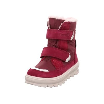 Superfit Bottes de neige Flavia en Gore-tex doublées chaudes, Rouge argenté 5000, 30 EU large Superfit Bottes de neige Flavia en Gore-tex doublées chaudes, Rouge argenté 5000, 30 EU large
