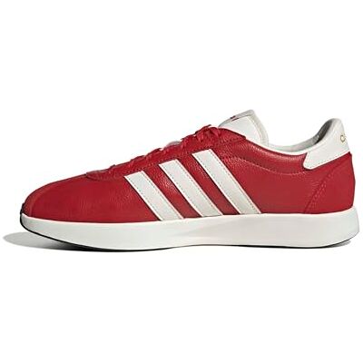 adidas Homme Run 76/26 Shoes, Better Scarlet/Core White/Semi Lucid Blue, 45 1/3 EU adidas Homme Run 76/26 Shoes, Better Scarlet/Core White/Semi Lucid Blue, 45 1/3 EU