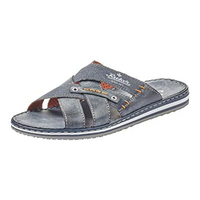 Rieker Homme Frühjahr/Sommer 21599 Mules, Bleu Ozean Denim 14, 41 EU Rieker Homme Frühjahr/Sommer 21599 Mules, Bleu Ozean Denim 14, 41 EU