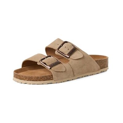 Tamaris Mules plates pour femme, 341 Taupe, 43 EU Tamaris Mules plates pour femme, 341 Taupe, 43 EU
