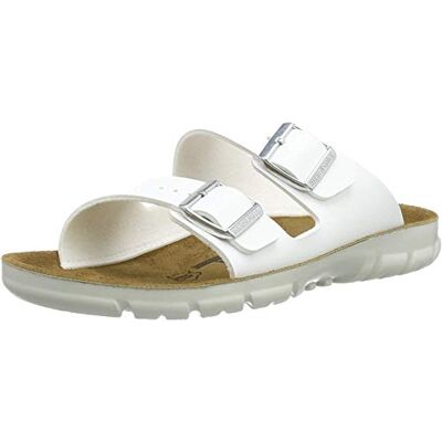 Birkenstock Professional Bilbao BF, Mules Mixte Adulte, White 520781, 45 EU Birkenstock Professional Bilbao BF, Mules Mixte Adulte, White 520781, 45 EU