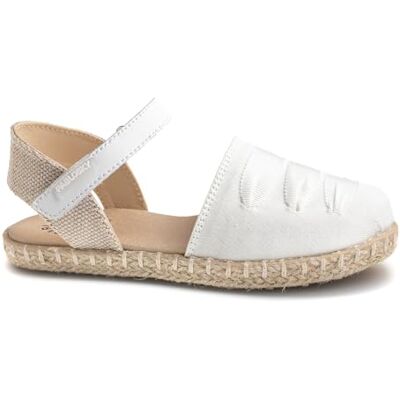 Pablosky Yute 610201 Sandale, blanc, 31 EU Pablosky Yute 610201 Sandale, blanc, 31 EU