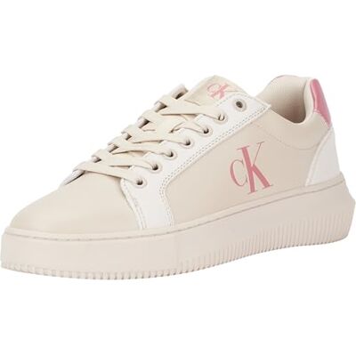 Calvin Baskets pour femme Mono LTH Wn Yw0yw00823, Rose poudré coquille d'œuf beige, 39.5 EU Calvin Baskets pour femme Mono LTH Wn Yw0yw00823, Rose poudré coquille d'œuf beige, 39.5 EU