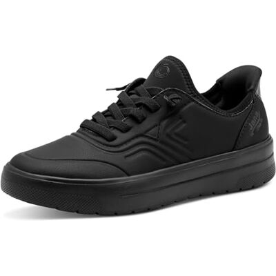 Jana Baskets à enfiler pour femme Vegan Noir Taille 36 EU, Noir, 36 EU Jana Baskets à enfiler pour femme Vegan Noir Taille 36 EU, Noir, 36 EU
