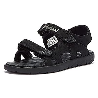 Timberland Mixte Enfant Perkins Row-2-strap Sandales Bout Ouvert, Noir Black Xq0, 33 EU Timberland Mixte Enfant Perkins Row-2-strap Sandales Bout Ouvert, Noir Black Xq0, 33 EU