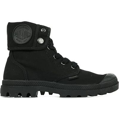 Palladium Femme Baggy Bottes Sneakers, Noir Black Black, 41 EU Palladium Femme Baggy Bottes Sneakers, Noir Black Black, 41 EU
