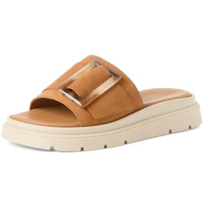 Tamaris Mules pour femme 1-27234-44 Cognac NUBUC Taille 36 EU Tamaris Mules pour femme 1-27234-44 Cognac NUBUC Taille 36 EU