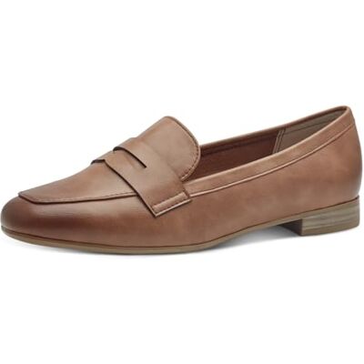 MARCO TOZZI Pantoufles élégantes pour femme Végétalien, cognac, 39 EU MARCO TOZZI Pantoufles élégantes pour femme Végétalien, cognac, 39 EU