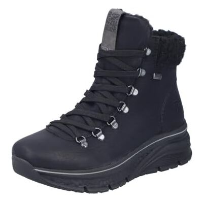 Rieker Bottes d'hiver pour femme, Noir, 37 EU Rieker Bottes d'hiver pour femme, Noir, 37 EU