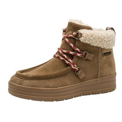 Tamaris Bottes de neige Comfort WL Lace Boot Duo-tex pour femme, cappuccino, 40 EU, cappuccino, 40 EU Tamaris Bottes de neige Comfort WL Lace Boot Duo-tex pour femme, cappuccino, 40 EU, cappuccino, 40 EU