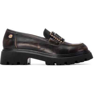 XTI Mocassins Femme Bronze Chaussures confortables et polyvalentes Mode décontractée Modèle 14442901 (Taille 37) XTI Mocassins Femme Bronze Chaussures confortables et polyvalentes Mode décontractée Modèle 14442901 (Taille 37)