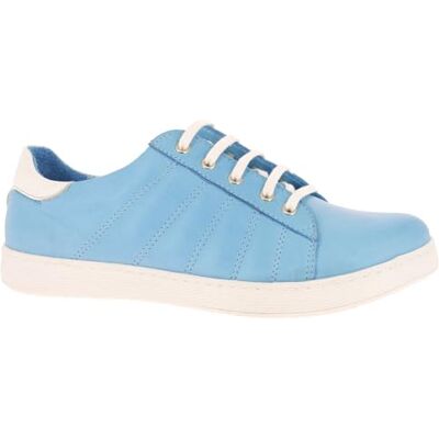 Andrea Conti Femme Baskets, Azur Blanc, 39 EU Andrea Conti Femme Baskets, Azur Blanc, 39 EU
