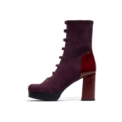 Fly London EVIK353FLY Fashion Boot Femme Purple/INT. Rust/Navy, 39 EU, Violet (Purple Int Rust Navy), 39 EU Fly London EVIK353FLY Fashion Boot Femme Purple/INT. Rust/Navy, 39 EU, Violet (Purple Int Rust Navy), 39 EU