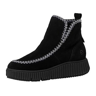 Tamaris Bottes tendance pour femme 1-1-26865-41, Noir, 4.5 UK Tamaris Bottes tendance pour femme 1-1-26865-41, Noir, 4.5 UK