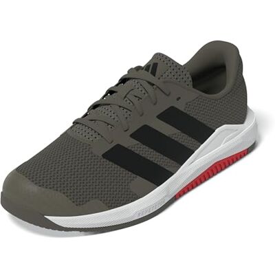 adidas Homme Dropset Base Training Shoes, Olive Strata/Core Black/Pure Ruby, 39 1/3 EU adidas Homme Dropset Base Training Shoes, Olive Strata/Core Black/Pure Ruby, 39 1/3 EU