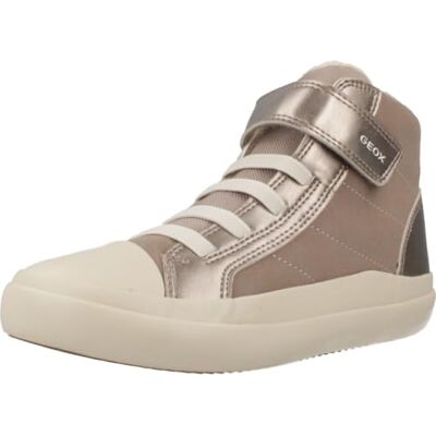 Sneakers Geox J Gisli Girl Beige - Baskets Sneakers Geox J Gisli Girl Beige - Baskets