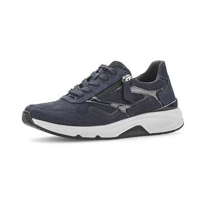Gabor Baskets basses pour femme, Blue Nightblue 46, 38.5 EU Gabor Baskets basses pour femme, Blue Nightblue 46, 38.5 EU