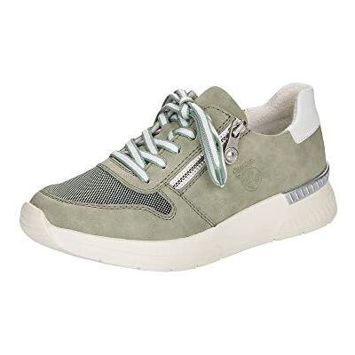 Rieker Baskets basses à lacets pour femme N4730, Vert 52., 36 EU Rieker Baskets basses à lacets pour femme N4730, Vert 52., 36 EU