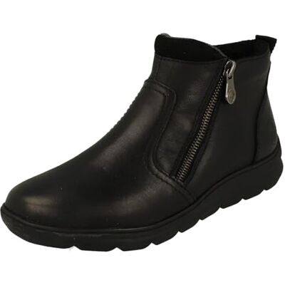 Rieker Bottes courtes Z0060 pour femme, Noir, 37 EU Rieker Bottes courtes Z0060 pour femme, Noir, 37 EU