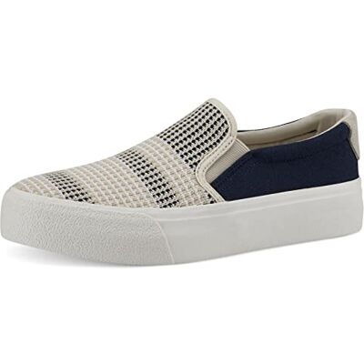 Tamaris Baskets à enfiler pour femme 1-1-24718-20, Peigne bleu marine, 37 EU Tamaris Baskets à enfiler pour femme 1-1-24718-20, Peigne bleu marine, 37 EU