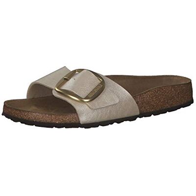 Birkenstock Madrid Big Buckle 1015279 Kleur: Beige Maat: 38 EU Birkenstock Madrid Big Buckle 1015279 Kleur: Beige Maat: 38 EU