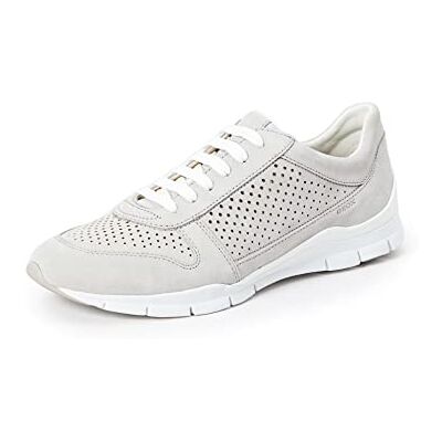 Geox Baskets D Sukie B pour femme, Gris clair, 35 EU Geox Baskets D Sukie B pour femme, Gris clair, 35 EU