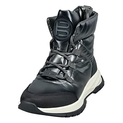 BAGATT Bottes Athena Tex pour femme, Gris foncé métallisé, 36 EU BAGATT Bottes Athena Tex pour femme, Gris foncé métallisé, 36 EU