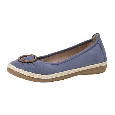 Jana Femmes Ballerine 8-8-22161-20 Largeur H Taille: EU, Denim, 36 EU Jana Femmes Ballerine 8-8-22161-20 Largeur H Taille: EU, Denim, 36 EU