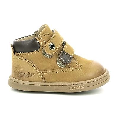 Kickers Tackeasy, Bottillons Mixte, Camel Marron, 23 Kickers Tackeasy, Bottillons Mixte, Camel Marron, 23