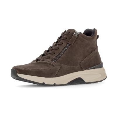 Gabor Bottes à lacets pour femme 0803.02, Engl Brown Micro, 40 EU Gabor Bottes à lacets pour femme 0803.02, Engl Brown Micro, 40 EU