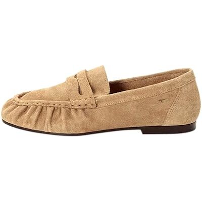 Tamaris Mocassins confortables en cuir pour femme, Marron taupe., 40 EU Tamaris Mocassins confortables en cuir pour femme, Marron taupe., 40 EU