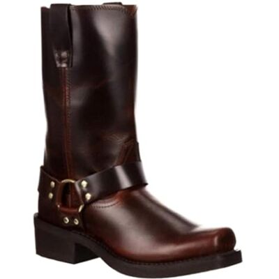 EKalgretrA Bottes de cowboy pour homme Style western tendance Talon moyen 4,5 cm Style décontracté En similicuir Bout carré Marron foncé Pointure 42 EKalgretrA Bottes de cowboy pour homme Style western tendance Talon moyen 4,5 cm Style décontracté En similicuir Bout carré Marron foncé Pointure 42