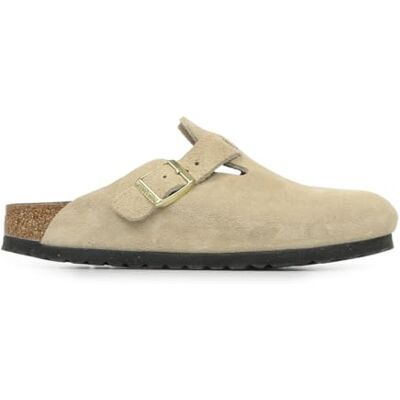 Birkenstock Boston BS 1030883, socle, beige, 40 EU Larga Birkenstock Boston BS 1030883, socle, beige, 40 EU Larga