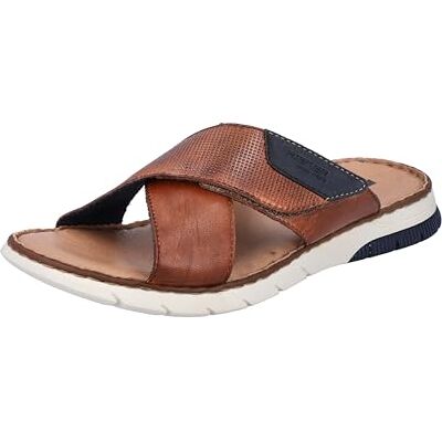Rieker 25283 Mules pour homme, marron, 42 EU, marron, 42 EU Rieker 25283 Mules pour homme, marron, 42 EU, marron, 42 EU