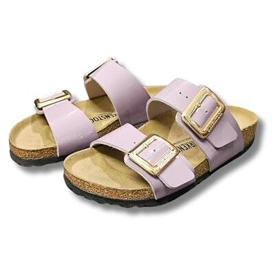 Birkenstock Sidney 1029457 Sandales noires pour femme, aubergine, 37 EU Stretta Birkenstock Sidney 1029457 Sandales noires pour femme, aubergine, 37 EU Stretta