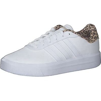 adidas Court Platform Femme Baskets, ftwr white/ftwr white/gold met., 36 EU adidas Court Platform Femme Baskets, ftwr white/ftwr white/gold met., 36 EU