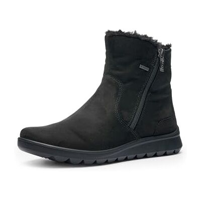 ARA Bottines Toronto-GTX pour femme, Noir, 38 EU large ARA Bottines Toronto-GTX pour femme, Noir, 38 EU large