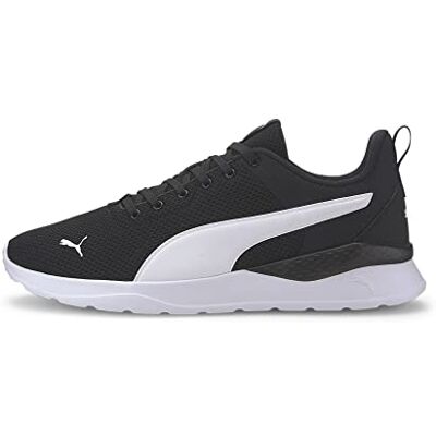 PUMA Anzarun Lite Mixte Basket, Noir /Blanc , 44 EU PUMA Anzarun Lite Mixte Basket, Noir /Blanc , 44 EU
