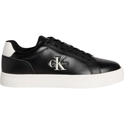 Calvin Jeans Classic Cupsole Mono LTH YM0YM01369 Low Top Homme Noir (Noir/Blanc vif) 46 EU, noir, noir, blanc brillant, 44.5 EU Calvin Jeans Classic Cupsole Mono LTH YM0YM01369 Low Top Homme Noir (Noir/Blanc vif) 46 EU, noir, noir, blanc brillant, 44.5 EU