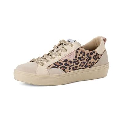 Tamaris Baskets basses 1-23706-46 pour femme, motif léopard Comb, 37 EU Tamaris Baskets basses 1-23706-46 pour femme, motif léopard Comb, 37 EU