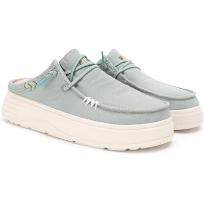 WALK IN PITAS CAPARICA Sabots pour femme Mules pour femme Chaussures d'été décontractées et confortables pour femme, vert, 40 EU WALK IN PITAS CAPARICA Sabots pour femme Mules pour femme Chaussures d'été décontractées et confortables pour femme, vert, 40 EU