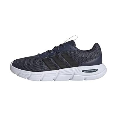 adidas Homme Cloudfoam Flex Laces Shoes, Shadow Navy/Core Black/Ftwr White, 46 EU adidas Homme Cloudfoam Flex Laces Shoes, Shadow Navy/Core Black/Ftwr White, 46 EU