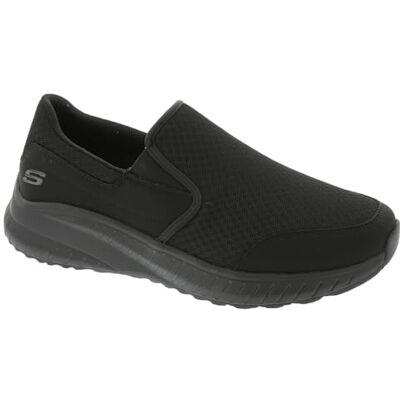 Skechers Squad Chaos SR Urgran Chaussures de service médical pour homme, noir, 45 EU, Noir, 45.5 EU Skechers Squad Chaos SR Urgran Chaussures de service médical pour homme, noir, 45 EU, Noir, 45.5 EU