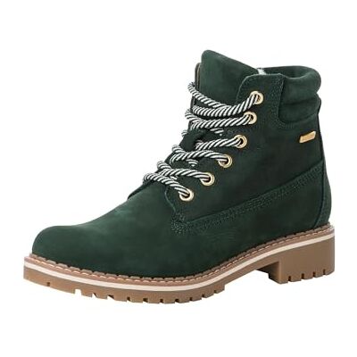 Tamaris Bottes classiques pour femme, semelle intérieure amovible, Duotex, imperméables, doublure chaude, vert, 38 EU Tamaris Bottes classiques pour femme, semelle intérieure amovible, Duotex, imperméables, doublure chaude, vert, 38 EU