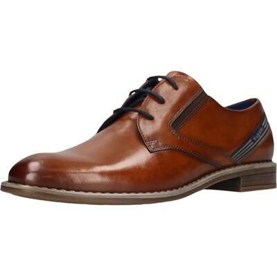 bugatti man-311-AO505 Derbies, Oxfords & Moine Chaussures pour homme Cognac 40 bugatti man-311-AO505 Derbies, Oxfords & Moine Chaussures pour homme Cognac 40