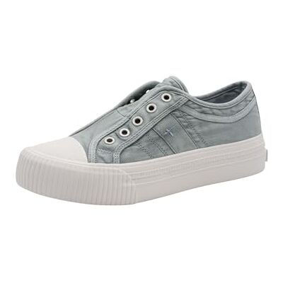 Tamaris Baskets à enfiler pour femme 1-24715-46, bleu clair, pointure 41 Tamaris Baskets à enfiler pour femme 1-24715-46, bleu clair, pointure 41